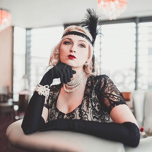 1920s flapper gatsby dress - 1920s,