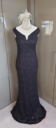 Quiz black lace sequin - lace,