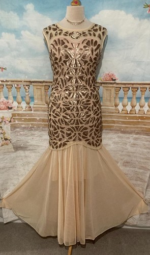 Gatsby maxi evening dress - maxi,