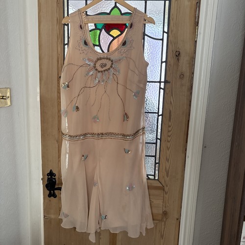 16 peach sleeveless - 14/16,