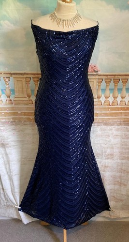 Maxi evening dress blue - maxi, 14