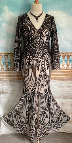 Gatsby evening dress - 14, 16